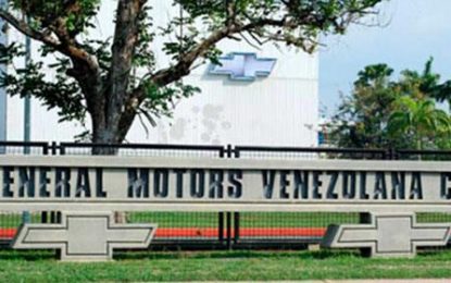 Venezuela Seizes General Motors Car Plant