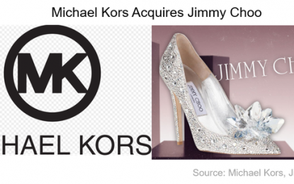 E
                                                
                        M&A Spotlight: Michael Kors Acquires Jimmy Choo