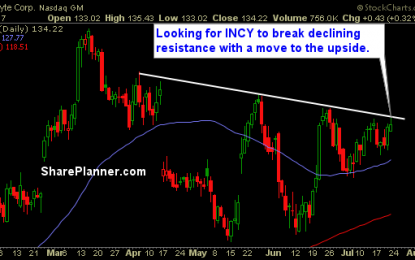 Stocks Watchlist: INCY, CAVM, ACM