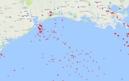 25 Oil Tankers Stuck In Gulf, Unable To Offload Due To Harvey Port Closures