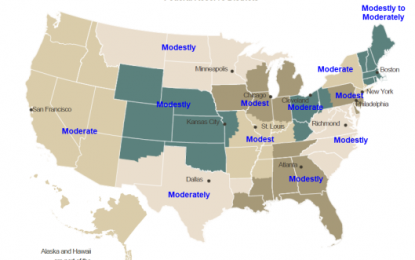 Beige Book Synopsis In Two Words: Modest, Moderate (In One Word – Useless)