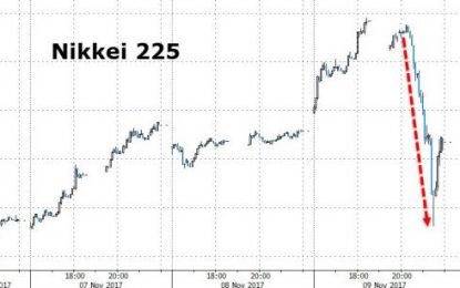 Tax Tantrum Sparks Stock Slump As Credit Crash Continues