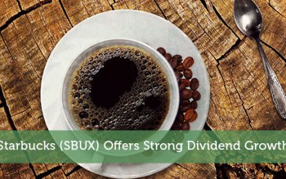 EC
                        
                        Starbucks Offers Strong Dividend Growth