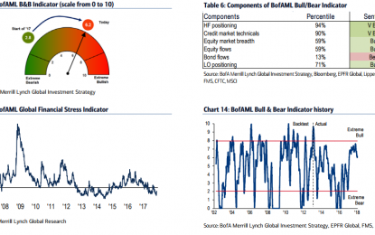 BoA: Cash Levels Show Market Sentiment Remains Subdued