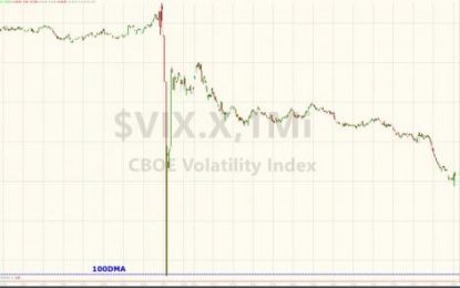 VIX “Elephant” Breaks The Vol Market