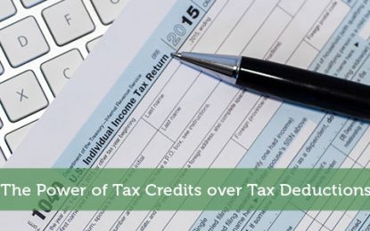 The Power Of Tax Credits Over Tax Deductions