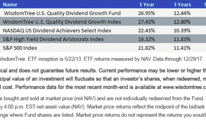 U.S. Quality Dividend Growth: An Alternative To The S&P 500