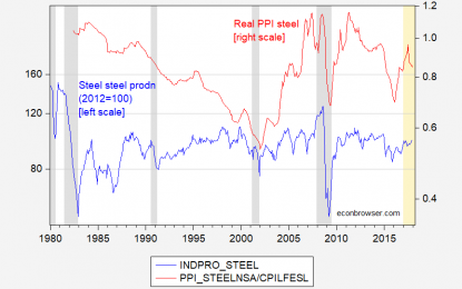 Some Steel Sector Indicators