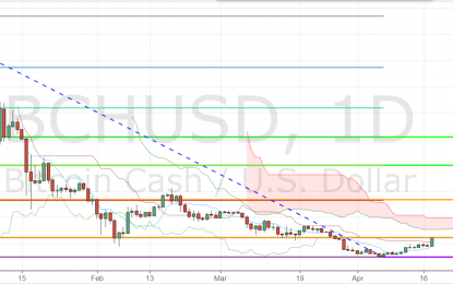 Has Bitcoin Cash BCH/USD Bottomed Out?