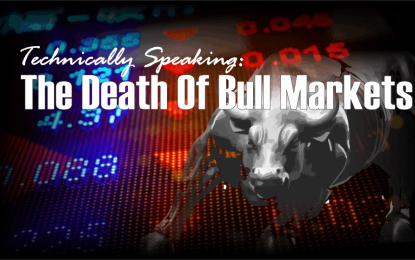 Technically Speaking: The Death Of Bull Markets