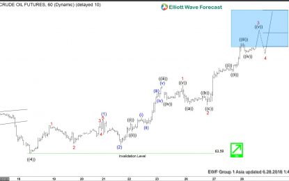 OIL Elliott Wave Impulse Structure Calling For More Upside