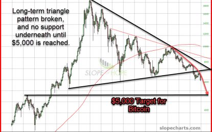 I’m Downgrading Bitcoin Down To $5,000