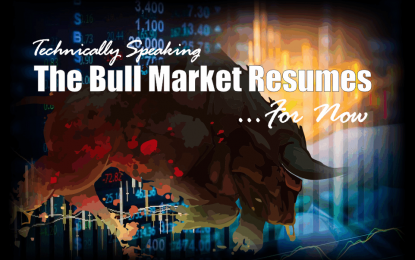 Technically Speaking: The Bull Market Resumes…For Now