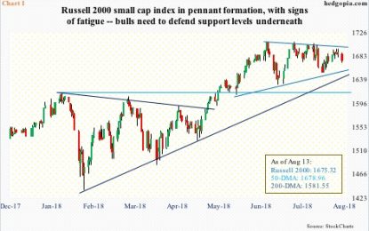 Russell 2000 Up Strong 9.1% YTD – At Critical Technical Juncture