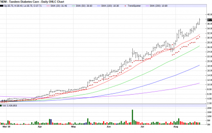 Tandem Diabetes Care – Chart Of The Day