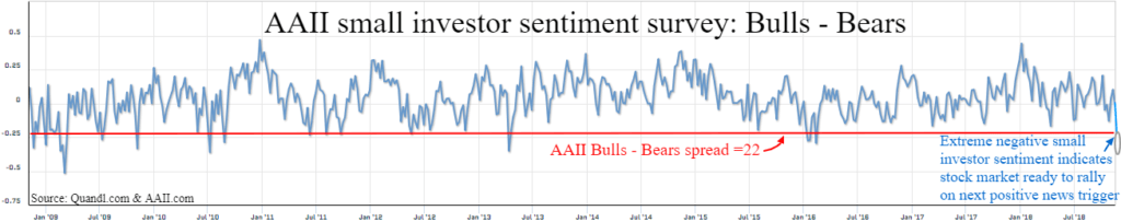 Small Stock Investors Panic At The Lows