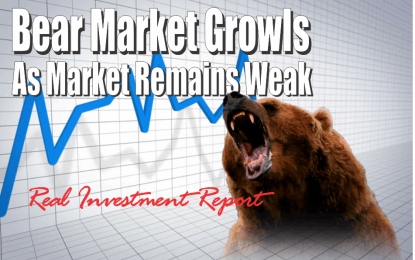 Bear Market Growls As Market Remains Weak