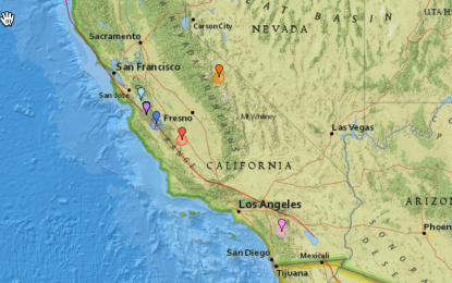 California Hit By 39 Earthquakes Within 24 Hours As Scientists Warn Of “Movement Along The San Andreas Fault”