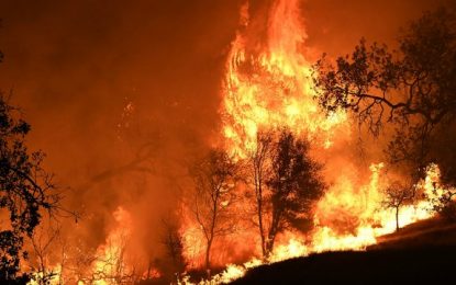 California Utility Stocks Collapse As California Wildfire Rages