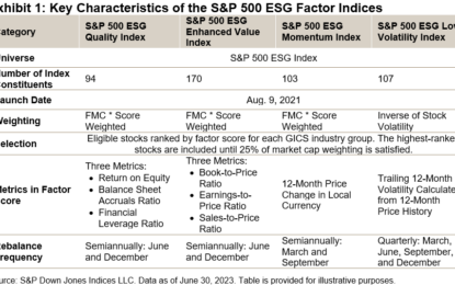 Investigating The Premium Available To Factor Returns Via A Focus On Sustainability