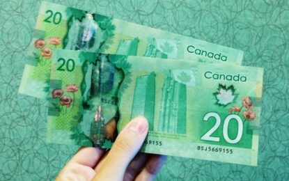 Canadian Dollar Weakens As The Economy Slides Into Recession