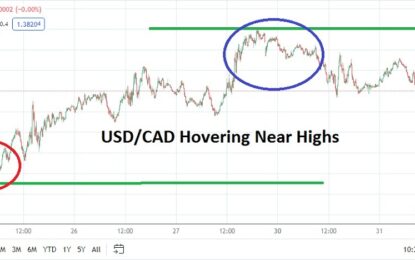 USD/CAD: Values Firm Before Data Releases Brings Volatility 
                    
 