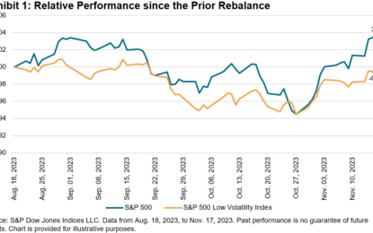 The November 2023 Rebalance Of The S&P 500 Low Volatility Index