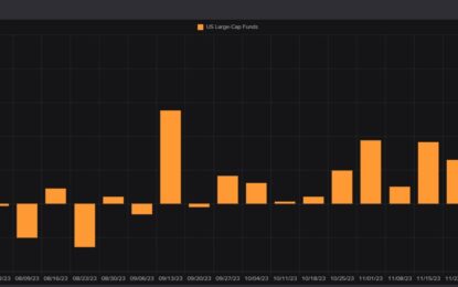 Large-Cap Equity ETFs Post Largest Weekly Inflow Since March 19, 2008