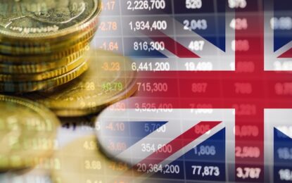 FTSE 250 Index Outshines FTSE 100 As UK Gilt Yields Retreat