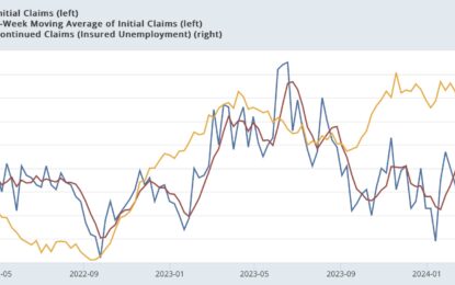 The Positive Streak Of News From Initial And Continuing Jobless Claims Continues