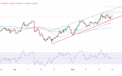 AUD/USD Price Analysis: Bull Flag Continuation Pattern Possibly Forming