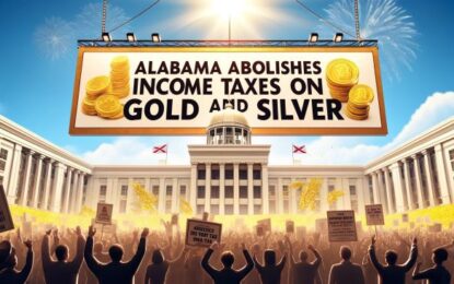 SIGNED INTO LAW: Alabama Abolishes Income Taxes On Gold And Silver