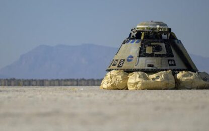 Starliner! Boeing Prepares To Launch Its First Crewed Spacecraft As It Chases After SpaceX 
                    
New suits