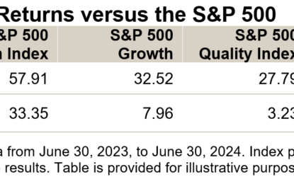 S&P Momentum Indices Leading The Pack