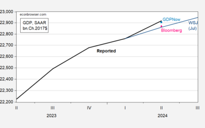 2024Q2 GDP Advance Release: Too Good To Be True?