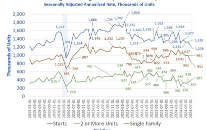 Housing Disaster: Single-Family Starts Crash 14.1 Percent In July