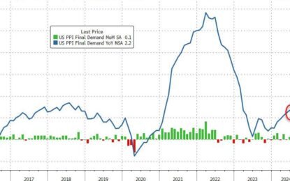 Producer Price Inflation Slows As Services Costs Slump