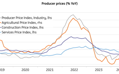 Czech PPI Picks Up But Production Price Pressures Remain Subdued Overall