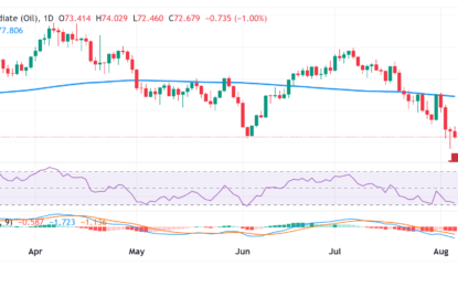 WTI Price Analysis: Struggles Below $74.00, Seems Vulnerable To Slide Further