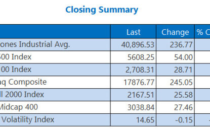 S&P 500, Nasdaq Log 8th-Straight Daily Win