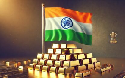 India Reports Record Gold Imports In August