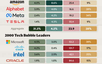 Stock Comparison: Magnificent 7 Vs. 2000s Tech Bubble