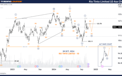 Elliott Wave Technical Forecast: Rio Tinto Limited