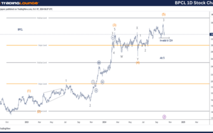 BPCL Stock Elliott Wave Technical Analysis