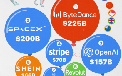 The World’s Most Valuable Unicorns In 2024