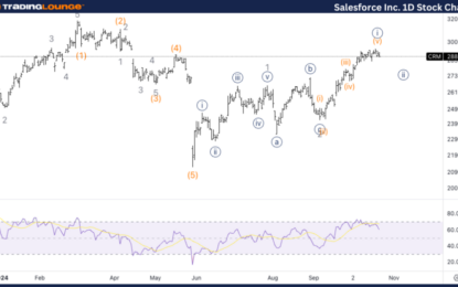 Salesforce Inc. Stocks Elliott Wave Technical Analysis – Wednesday, October 23