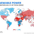 Mapped: Renewable Energy As A Percentage Of Power Generation, By Country