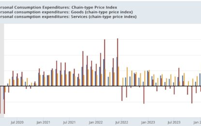 Real Personal Income And Spending For October Were All Good; No Special Cause For Concern Yet About Inflation