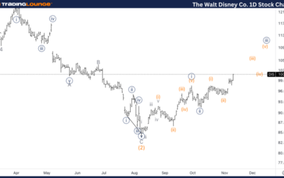 The Walt Disney Co. Stocks Elliott Wave Technical Analysis