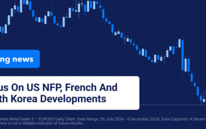 Focus On US NFP, French And South Korea Developments